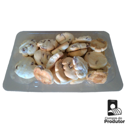 Bolacha Caseira com Gotas de Chocolate