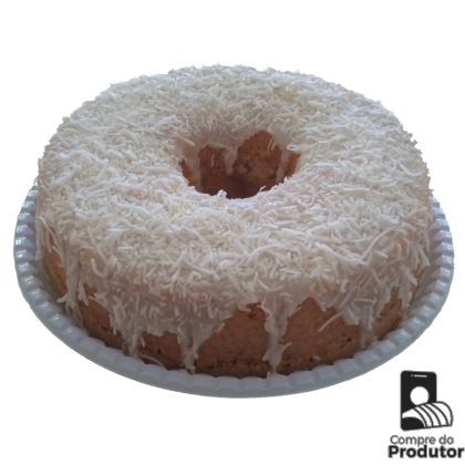 Bolo de Fubá com Coco 