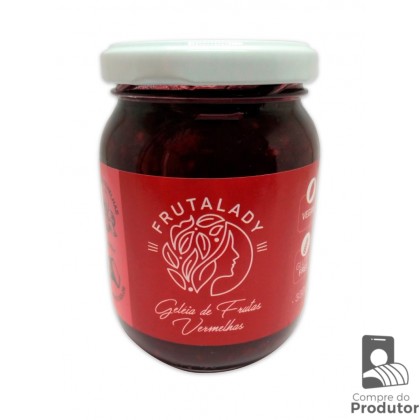 Geleia de Frutas Vermelhas - FrutaLady