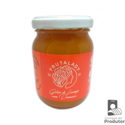 Geleia de Laranja com Damasco - FrutaLady