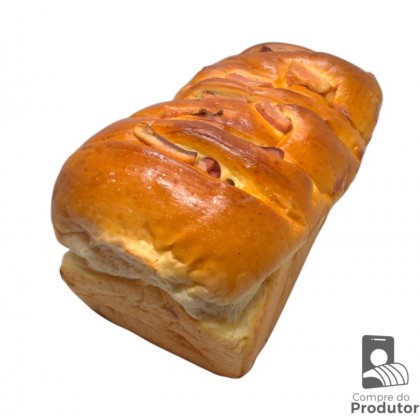 Pão de Calabresa com Bacon
