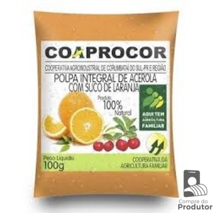 Polpa de Acerola com Laranja